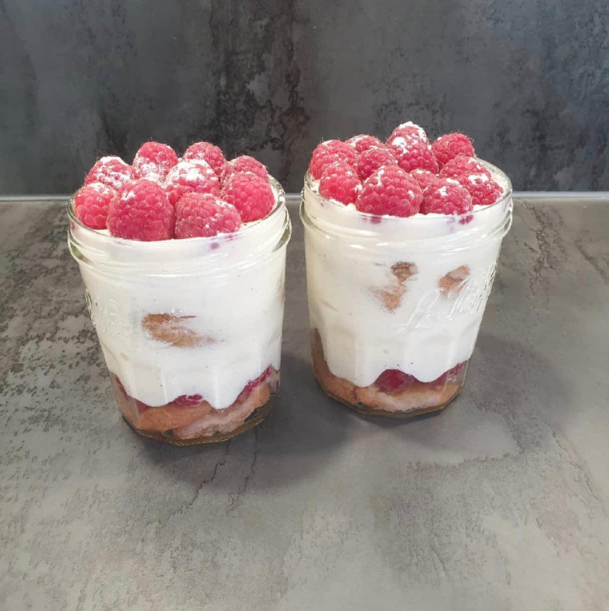 Tiramisu framboises
